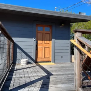 Coastal Properties Marin - A Willow's Retreat - Deck Door